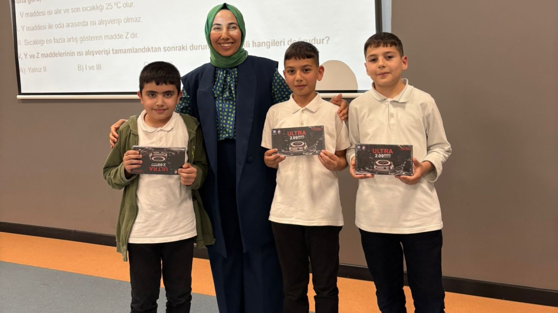 Okulumuz 5.Sınıflar Arası Fen Bilimleri Yarışması Finali